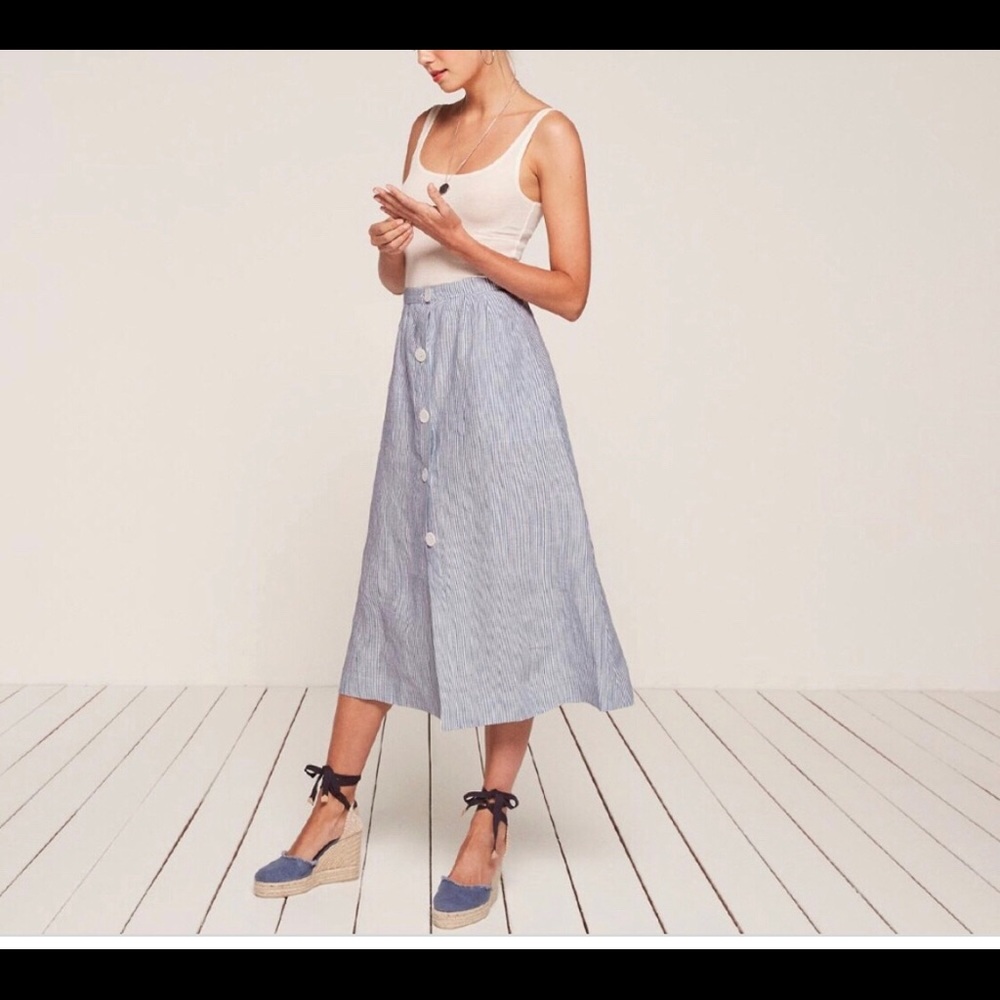 REFORMATION Valenti skirt NWT SIZE 4